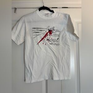 Jesus Religious T-Shirt White Salvation Is Not For Whimps S